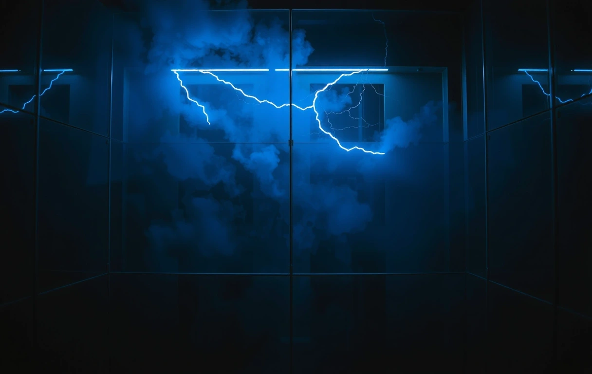 Sturmglas Atmosphäre